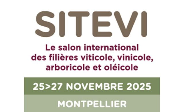 logo officiel du salon SITEVI 2025 en forme carré