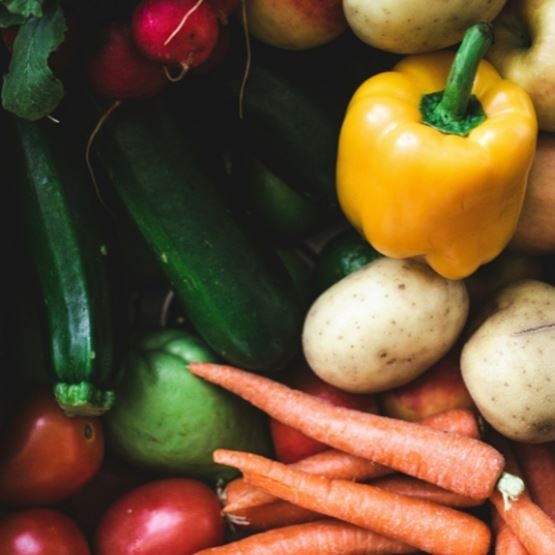 Fruits and vegetables