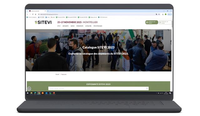 Affichage de la bannière sur la liste des exposants