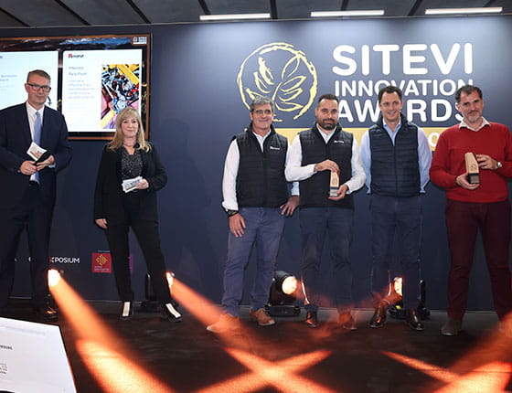 Photo de groupe des Innovation Awards de SITEVI