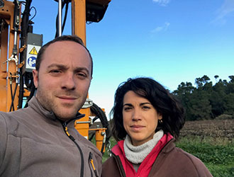 Portrait de Emilie et Benjamin, Viticulteurs et youtubeurs Vitibio