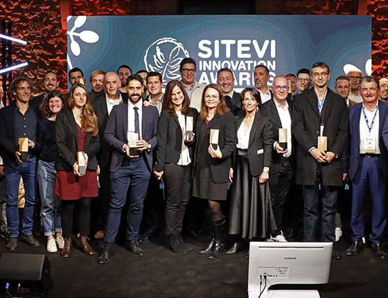 Photo de groupe des Innovation Awards de SITEVI